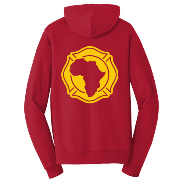 Africa Fire Mission Printed - Fan Favorite Fleece Full Zip Hooded Sweatshirt Thumbnail
