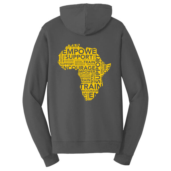 Africa Fire Mission Printed - Fan Favorite Fleece Full Zip Hooded Sweatshirt Thumbnail