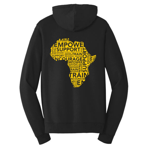 Africa Fire Mission Printed - Fan Favorite Fleece Pullover Hooded Sweatshirt Thumbnail
